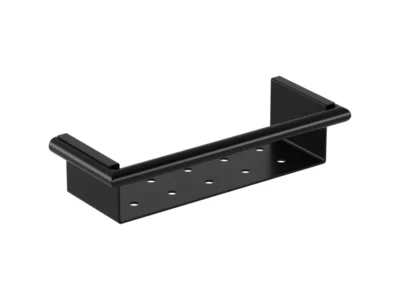 Σπογκοθήκη- Μπουκαλοθήκη μεταλλική επιτοίχιας τοποθέτησης Lamda 301-37-05 Black Matt.