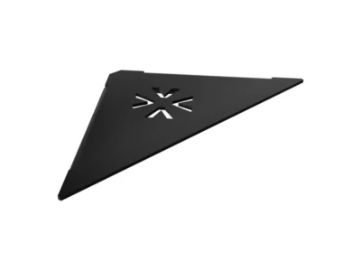 Σπογκοθήκη γωνιακή επιτοίχιας τοποθέτησης Strantza 723-09-05 σε απόχρωση Black Matt.