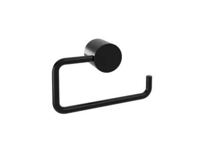 Χαρτοθήκη ανοιχτή επιτοίχιας τοποθέτησης Lamda 301-04-05 Black Matt.