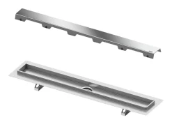 Κανάλι δαπέδου Tece Drainline 601500-601582 150 cm Chrome.