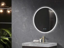 Καθρέφτης μπάνιου με Φωτισμό LED Urano 70 x 70 cm.