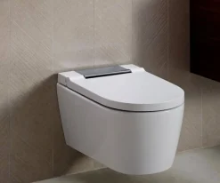 Κρεμαστή λεκάνη WC Τουαλέτας Geberit Aquaclean Sela 146224-21-1 56 cm με Μπιντέ από Υαλώδη πορσελάνη.