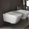Κρεμαστή λεκάνη WC Τουαλέτας Geberit Smyle Square 500208-01-1 54 cm από υαλώδη πορσελάνη.