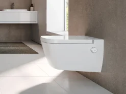 Κρεμαστή λεκάνη WC Τουαλέτας Tece One 9700200 54 cm με Μπιντέ από Υαλώδη πορσελάνη.