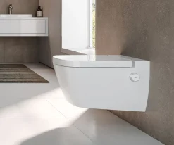 Κρεμαστή λεκάνη WC Τουαλέτας Tece One 9700201 54 cm με Μπιντέ από Υαλώδη πορσελάνη.