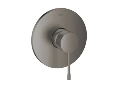 Μίκτης εντοιχισμένου συστήματος ντουζιέρας 1 Εξόδου Grohe Essence 24168AL1 Hard Graphite Brushed.