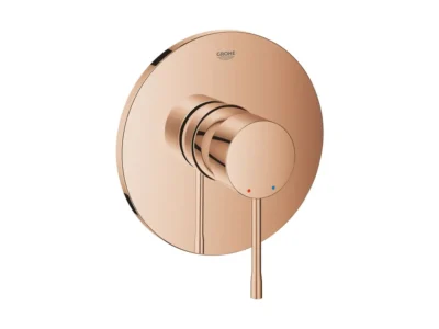 Μίκτης εντοιχισμένου συστήματος ντουζιέρας 1 Εξόδου Grohe Essence 24168DA1 Rose Gold.