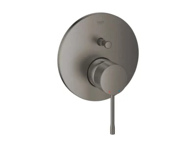 Μίκτης εντοιχισμένου συστήματος ντουζιέρας 2 Εξόδων Grohe Essence 24167AL1 Hard Graphite Brushed.