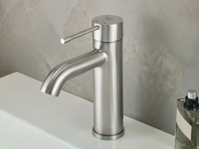 Μπαταρία Νιπτήρα επικαθήμενη Grohe Essence 24171DC1 Supersteel.