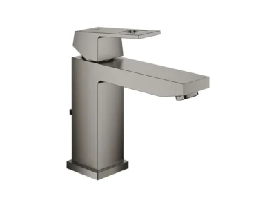 Μπαταρία Νιπτήρα επικαθήμενη Grohe Eurocube 23445AL0 Hard Graphite Brushed.