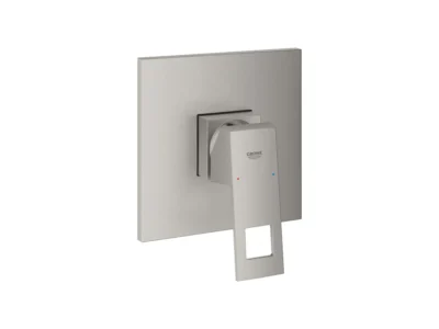 Μίκτης εντοιχισμένου συστήματος ντουζιέρας 1 Εξόδου Grohe Eurocube 24061DC0 Supersteel.