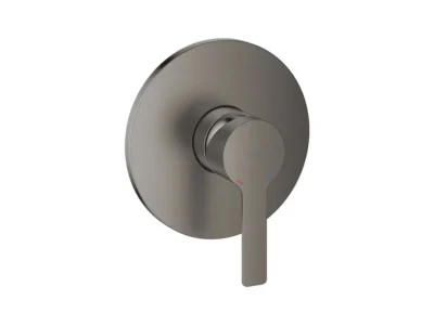 Μίκτης εντοιχισμένου συστήματος ντουζιέρας 1 Εξόδου Grohe Lineare 24063AL1 Hard Graphite Brushed.