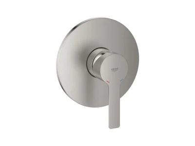 Μίκτης εντοιχισμένου συστήματος ντουζιέρας 1 Εξόδου Grohe Lineare 24063DC1 Supersteel .