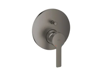 Μίκτης εντοιχισμένου συστήματος ντουζιέρας 2 Εξόδων Grohe Lineare 24064AL1 Hard Graphite Brushed.