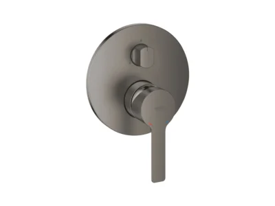 Μίκτης εντοιχισμένου συστήματος ντουζιέρας 3 Εξόδων Grohe Lineare 24095AL1 Hard Graphite Brushed.