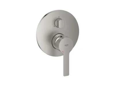 Μίκτης εντοιχισμένου συστήματος ντουζιέρας 3 Εξόδων Grohe Lineare 24095DC1 Supersteel.