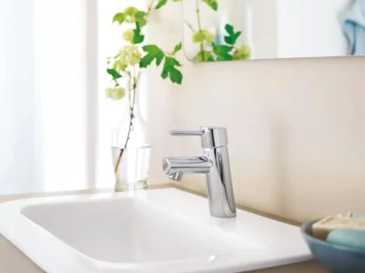 Μπαταρία Νιπτήρα επικαθήμενη Grohe Concetto 32204001 Chrome.