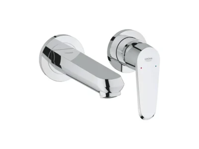 Μπαταρία Νιπτήρα επιτοίχια 2 οπών Grohe Eurodisc Cosmopolitan 19573002 Chrome.