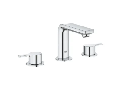 Μπαταρία Νιπτήρα επικαθήμενη 3 οπών Grohe Lineare 20304001 Chrome.