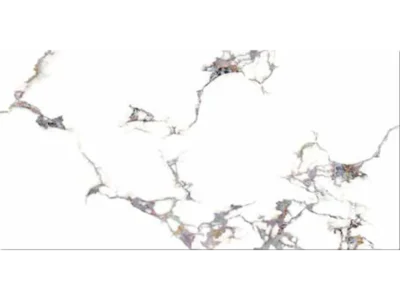 Πορσελανάτα πλακάκια δαπέδου Τεχνογρανίτη NX Statuario Shine Carving Matt 60 x 120 cm.