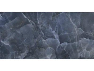 Πορσελανάτα πλακάκια δαπέδου Τεχνογρανίτη Onyx Blue 60 x 120 cm.
