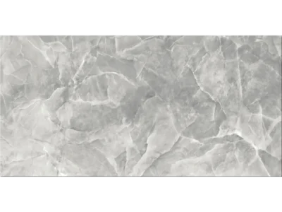 Πορσελανάτα πλακάκια δαπέδου Τεχνογρανίτη Onyx Grey 60 x 120 cm.