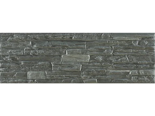 Πλακάκια επένδυσης Teide Grafito 17 x 55 cm με Matt ανάγλυφη επιφάνεια.