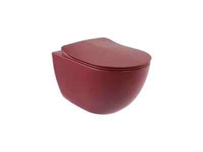 Κρεμαστή λεκάνη WC Τουαλέτας Free Rimless Berry Matt FE-322-BRM 51 cm