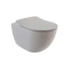 Κρεμαστή λεκάνη WC Τουαλέτας Free Rimless Cool Grey Matt FE-322-BRM 51 cm