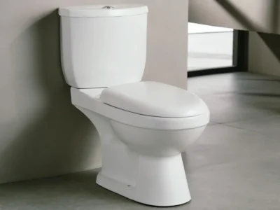 Λεκάνη τουαλέτας Χαμηλής Πίεσης με Καζάνι και Κάλυμμα Ares 67 cm.