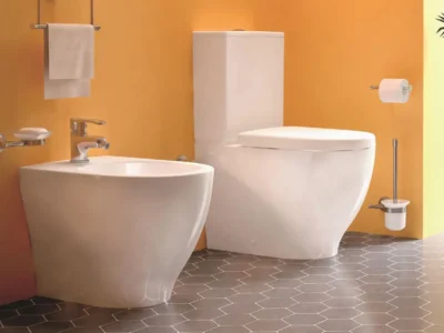 Λεκάνη τουαλέτας Χαμηλής Πίεσης με Καζάνι και Κάλυμμα Free FE-3600 BTW 62 cm.