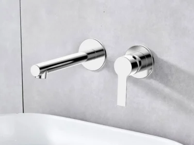 Μπαταρία Νιπτήρα επίτοιχη Tati 28886 Chrome.