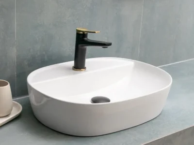 Επιτραπέζιος νιπτήρας μπάνιου LT-2202 50 x 38 cm White χωρίς υπερχείλιση.