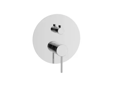 Μίκτης εντοιχισμένου συστήματος ντουζιέρας 2 Εξόδων Joan 24668-425A Chrome.