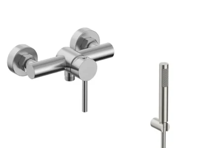 Μπαταρία Ντουζ Artemis SO903F11-S Inox Matt.