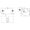 Μπαταρία Ντουζ Delos FW31C299-CP Chrome.