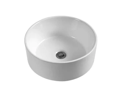 Επιτραπέζιος νιπτήρας μπάνιου Aqua Lux AL-5118 40 x 40 cm White χωρίς υπερχείλιση.