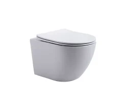Κρεμαστή λεκάνη WC Τουαλέτας Aqua Lux AL-1900 49 cm από υαλώδη πορσελάνη.