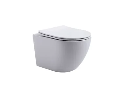 Κρεμαστή λεκάνη WC Τουαλέτας Aqua Lux AL-1900 49 cm από υαλώδη πορσελάνη.