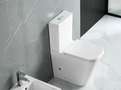 Λεκάνη τουαλέτας Χαμηλής Πίεσης με Καζάνι και Κάλυμμα LT-2175A Rimless 60 cm.