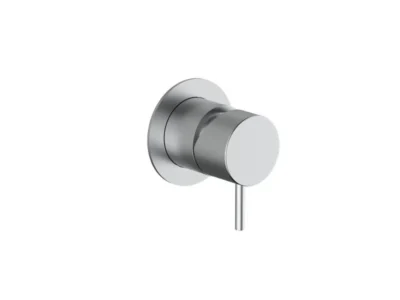 Μίκτης εντοιχισμένου συστήματος ντουζιέρας 1 Εξόδου Teorema Treunosei 210201 Inox Matt.