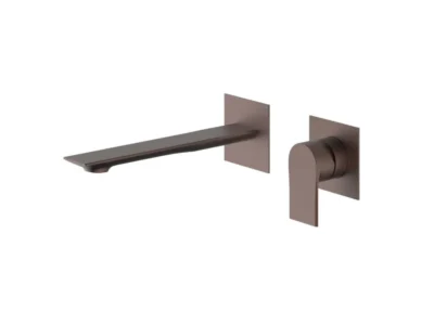 Επίτοιχη Μπαταρία Νιπτήρα 2 οπών Teorema Slope 230930 Bourbon Metal.