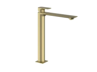 Επικαθήμενη Μπαταρία Νιπτήρα 1 οπής Teorema Slope 320905 Soft Brass