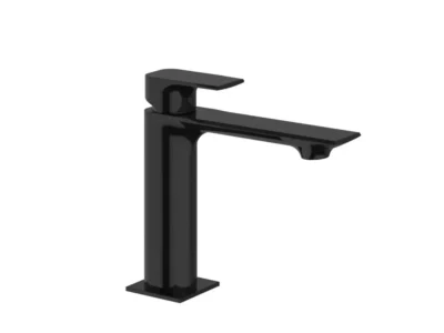 Επικαθήμενη Μπαταρία Νιπτήρα 1 οπής Teorema Slope 250911 Dark Mirror.