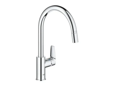 Μπαταρία Κουζίνας Grohe Bauedge 30536000 Chrome.