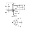 Μπαταρία Κουζίνας Grohe Eurosmart Cosmo 30193000 Chrome.