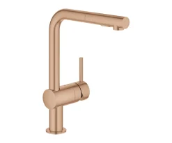Μπαταρία Κουζίνας Grohe Minta 30274DL0 Brushed Warm Sunset.