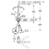 Μπαταρία Κουζίνας Grohe Essence 32168000 Chrome.
