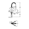 Μπαταρία Κουζίνας Grohe K7 31379000 Chrome.