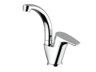 Επικαθήμενη Μπαταρία Νιπτήρα 1 οπής Teorema Bing 117731 Chrome.